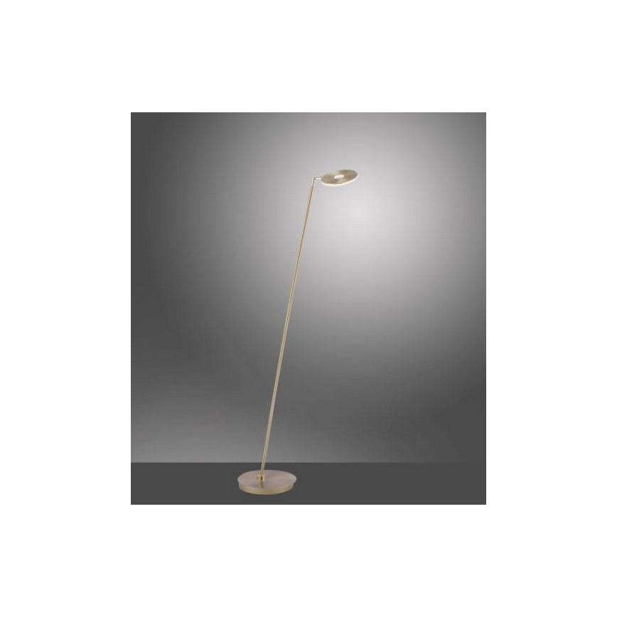 Paul Neuhaus 676-60 - LED Aptumšojama skārienvadāma grīdas stāvlampa MARTIN LED/13,5W/230V misiņš