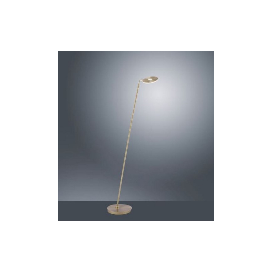 Paul Neuhaus 676-60 - LED Aptumšojama skārienvadāma grīdas stāvlampa MARTIN LED/13,5W/230V misiņš