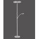 Paul Neuhaus 680-55 - LED Aptumšojama stāvlampa MARTIN 1xLED/36,5W/230V + LED/5,7W