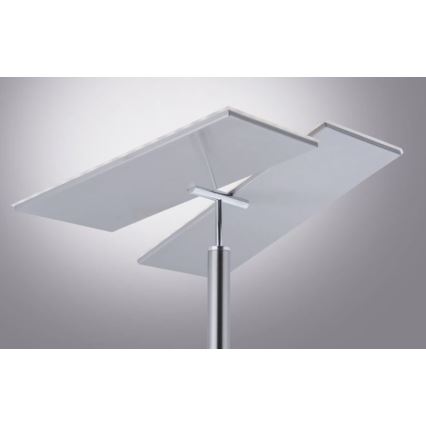 Paul Neuhaus 687-55 - LED Aptumšojama stāvlampa ARTUR 2xLED/27W + 1xLED/6W