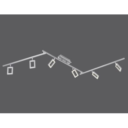 Paul Neuhaus 6965-55 - LED Aptumšojams starmetis INIGO 6xLED/4W/230V