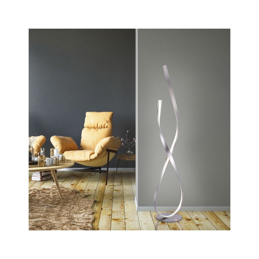 Paul Neuhaus 720-55 - LED Aptumšojama grīdas stāvlampa LINDA LED/27W/230V spīdīgi hromēts