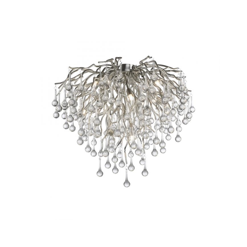 Paul Neuhaus 8091-55 - Virsapmetuma lustra ICICLE 9xG9/40W/230V