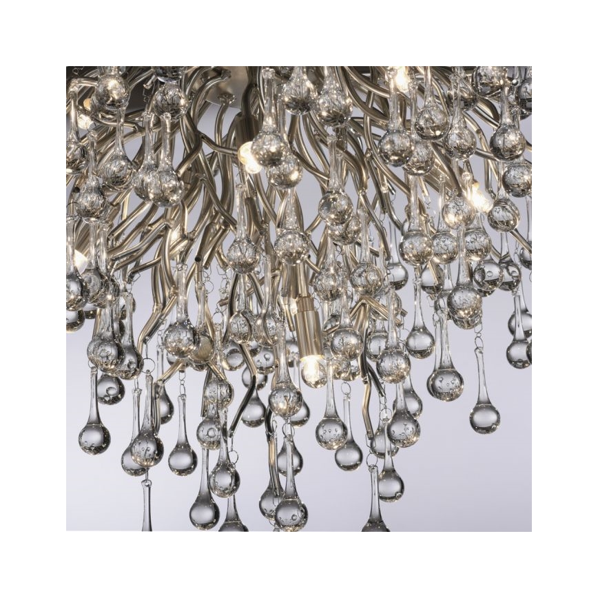 Paul Neuhaus 8091-55 - Virsapmetuma lustra ICICLE 9xG9/40W/230V