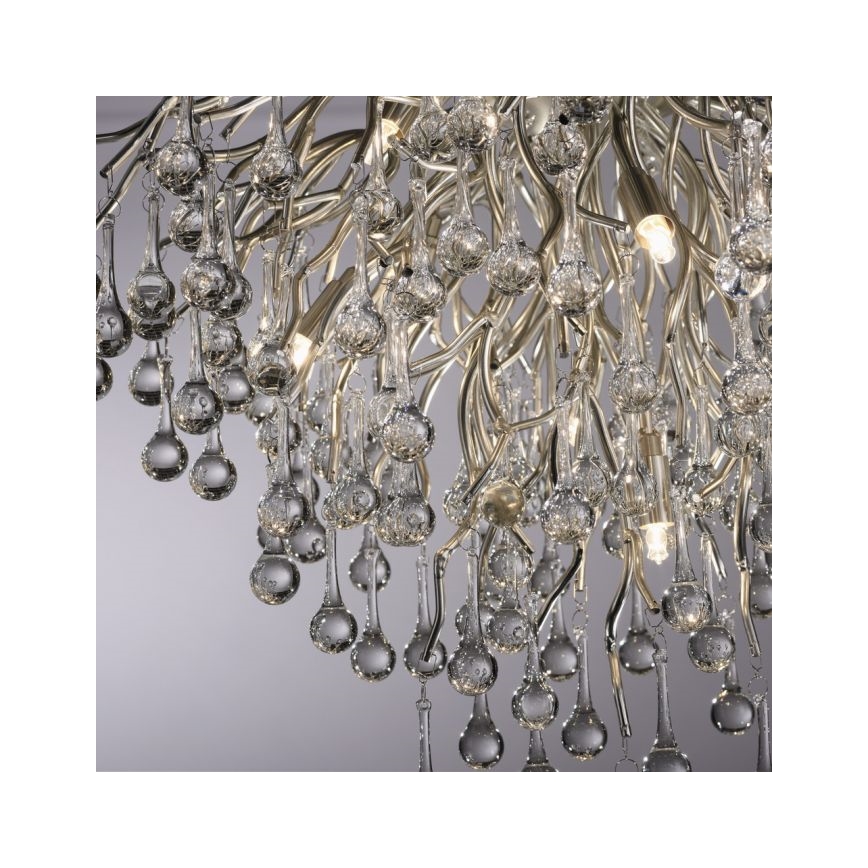 Paul Neuhaus 8091-55 - Virsapmetuma lustra ICICLE 9xG9/40W/230V