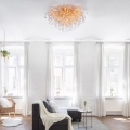 Paul Neuhaus 8092-11 - Virsapmetuma lustra ICICLE 14xG9/40W/230V d. 100 cm misiņš