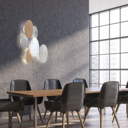 Paul Neuhaus 8152-79 - LED Aptumšojama sienas lampa PUNTUA LED/1W/3,7V 2200 mAh + tālvadības pults