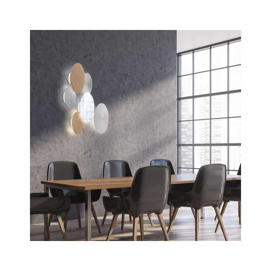 Paul Neuhaus 8152-79 - LED Aptumšojama sienas lampa PUNTUA LED/1W/3,7V 2200 mAh + tālvadības pults