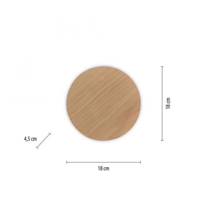 Paul Neuhaus 8152-79 - LED Aptumšojama sienas lampa PUNTUA LED/1W/3,7V 2200 mAh + tālvadības pults