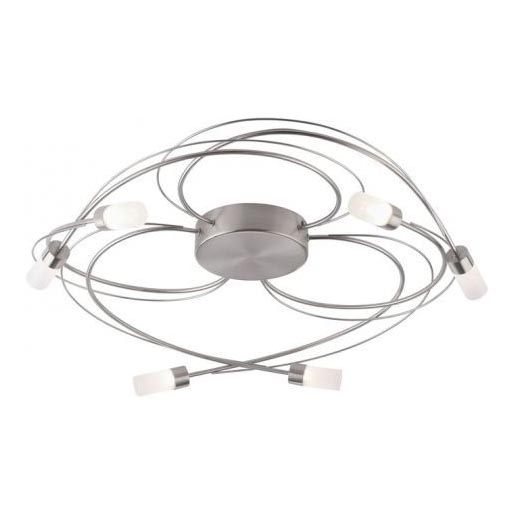 Paul Neuhaus 8250-55 - LED Aptumšojama virsapmetuma lustra NELIA 6xLED/3W/230V