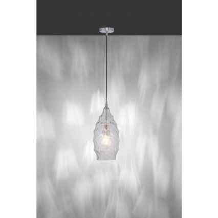 Paul Neuhaus 8267-00 - Lustra ar auklu SCARLETT 1xE27/60W/230V d. 19 cm caurspīdīga