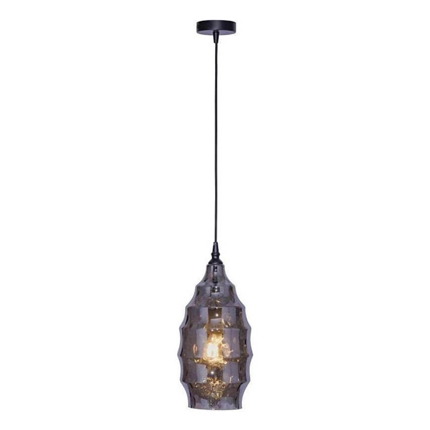 Paul Neuhaus 8267-25 - Lustra ar auklu SCARLETT 1xE27/60W/230V d. 19 cm melna