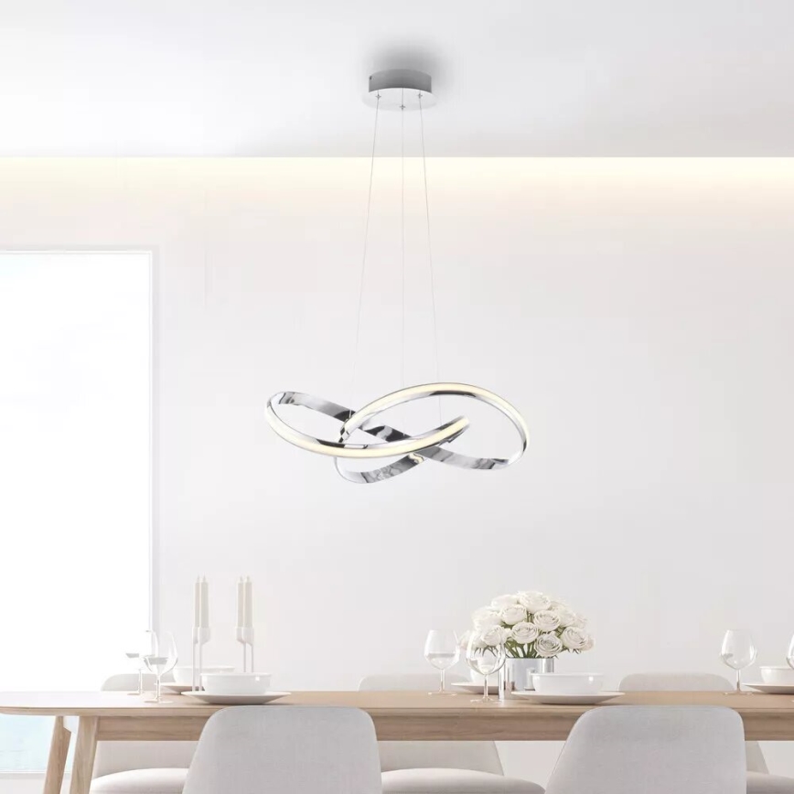 Paul Neuhaus 8291-17 - LED Aptumšojama lustra ar auklu MELINDA LED/30W/230V