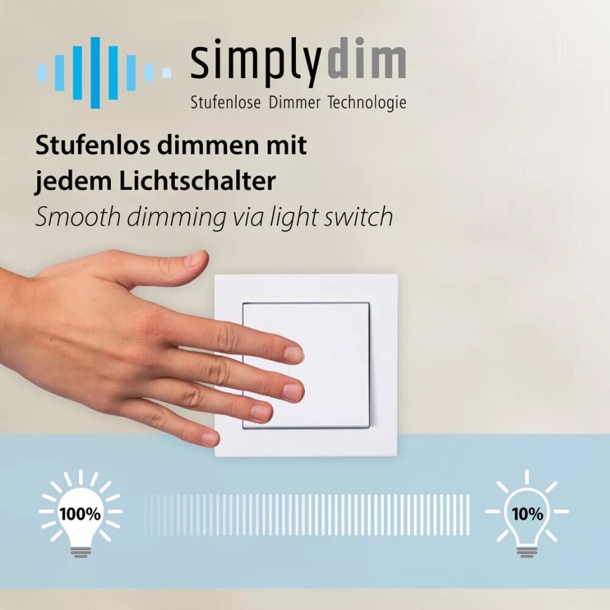 Paul Neuhaus 8291-17 - LED Aptumšojama lustra ar auklu MELINDA LED/30W/230V