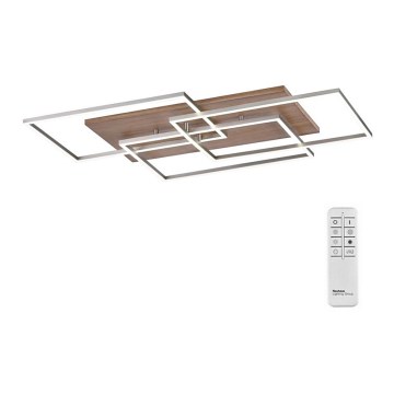 Paul Neuhaus 8330-79 - LED Aptumšojama virsapmetuma lustra PALMA 3xLED/12W/230V priede + tālvadības pults