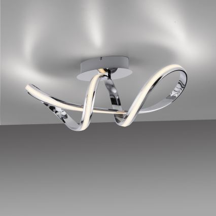 Paul Neuhaus 8331-17 - LED Aptumšojama virsapmetuma lustra MELINDA LED/30W/230V spīdīgi hromēts