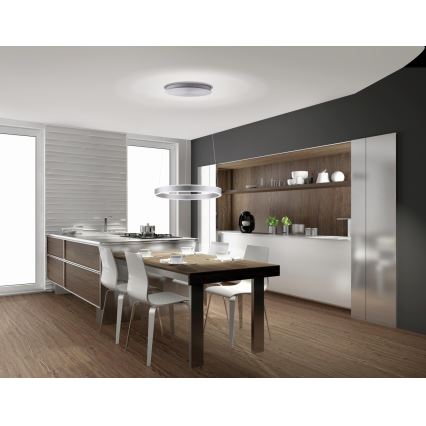 Paul Neuhaus 8361-55 - LED Aptumšojama lustra ar sensoru ARINA LED/27W/230V
