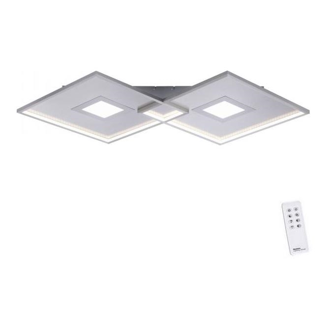Paul Neuhaus 8378-55 - LED Aptumšojama griestu lampa AMARA LED/45W/230V spīdīgi hromēts + tālvadības pults