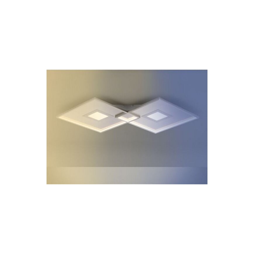 Paul Neuhaus 8378-55 - LED Aptumšojama griestu lampa AMARA LED/45W/230V spīdīgi hromēts + tālvadības pults