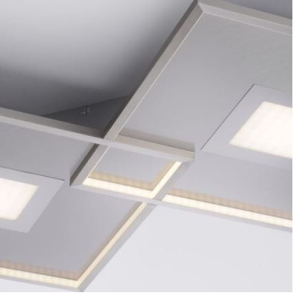 Paul Neuhaus 8378-55 - LED Aptumšojama griestu lampa AMARA LED/45W/230V spīdīgi hromēts + tālvadības pults