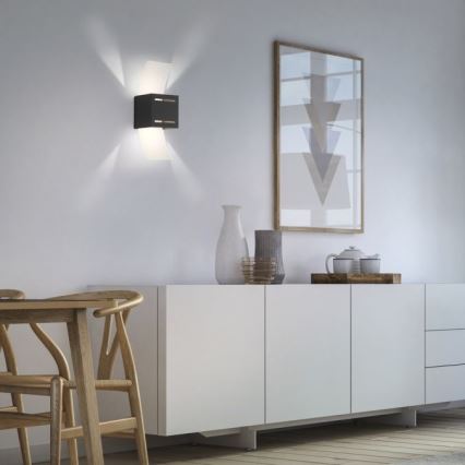 Paul Neuhaus 9007-13 - Sienas lampa ORMA 1xG9/40W/230V melna