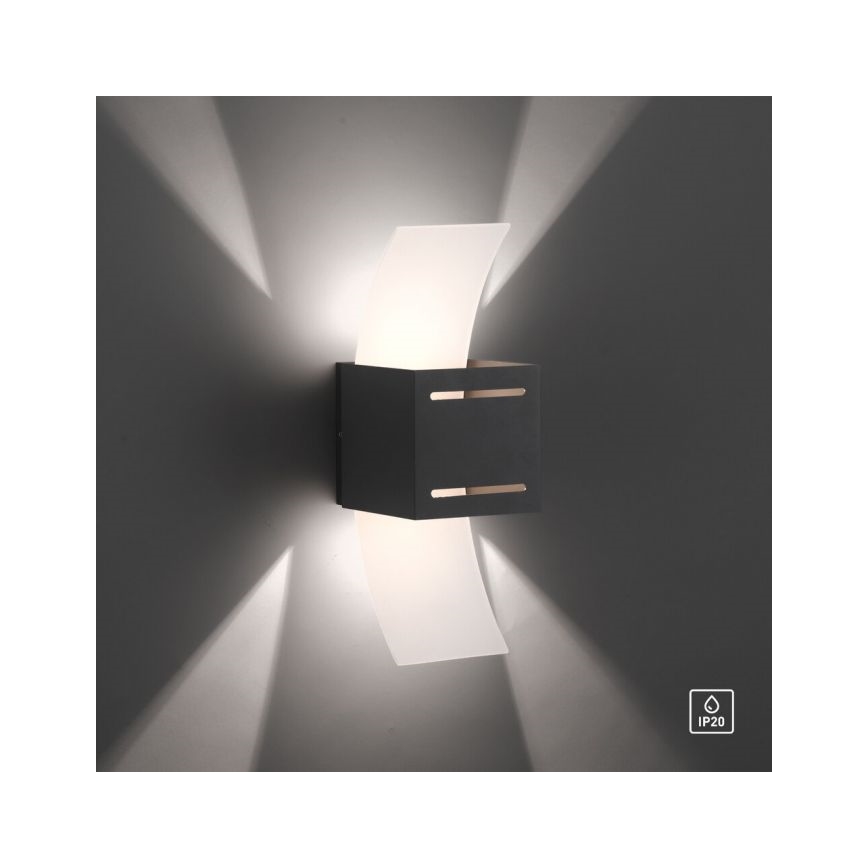 Paul Neuhaus 9007-13 - Sienas lampa ORMA 1xG9/40W/230V melna