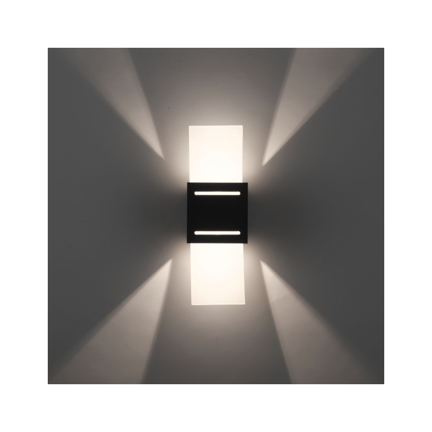 Paul Neuhaus 9007-13 - Sienas lampa ORMA 1xG9/40W/230V melna