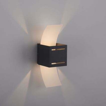 Paul Neuhaus 9007-13 - Sienas lampa ORMA 1xG9/40W/230V melna