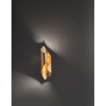 Paul Neuhaus 9030-12 - LED Sienas gaismeklis NEVIS LED/6W/230V zelta