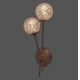 Paul Neuhaus 9032-48 - Sienas lampa GRETA 2xG9/40W/230V