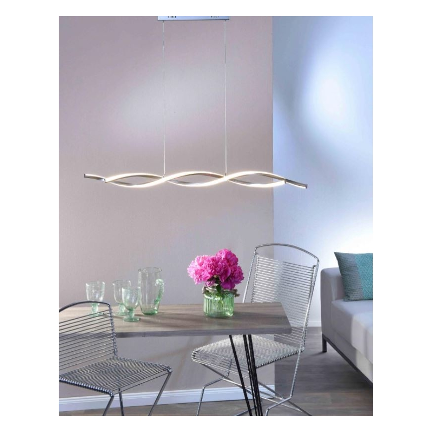 Paul Neuhaus 9142-55 - LED Aptumšojama lustra ar auklu POLINA 2xLED/10,2W/230V