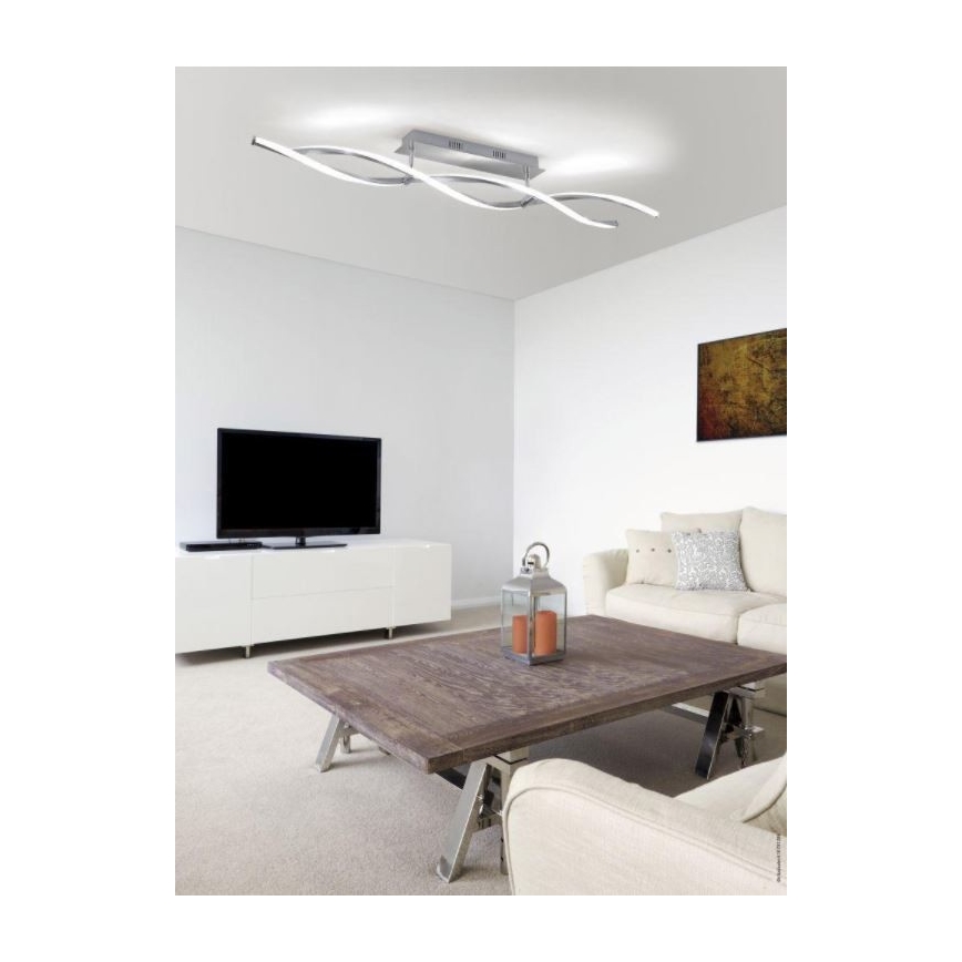 Paul Neuhaus 9143-55 - LED Aptumšojama virsapmetuma lustra POLINA 2xLED/10,2W/230V