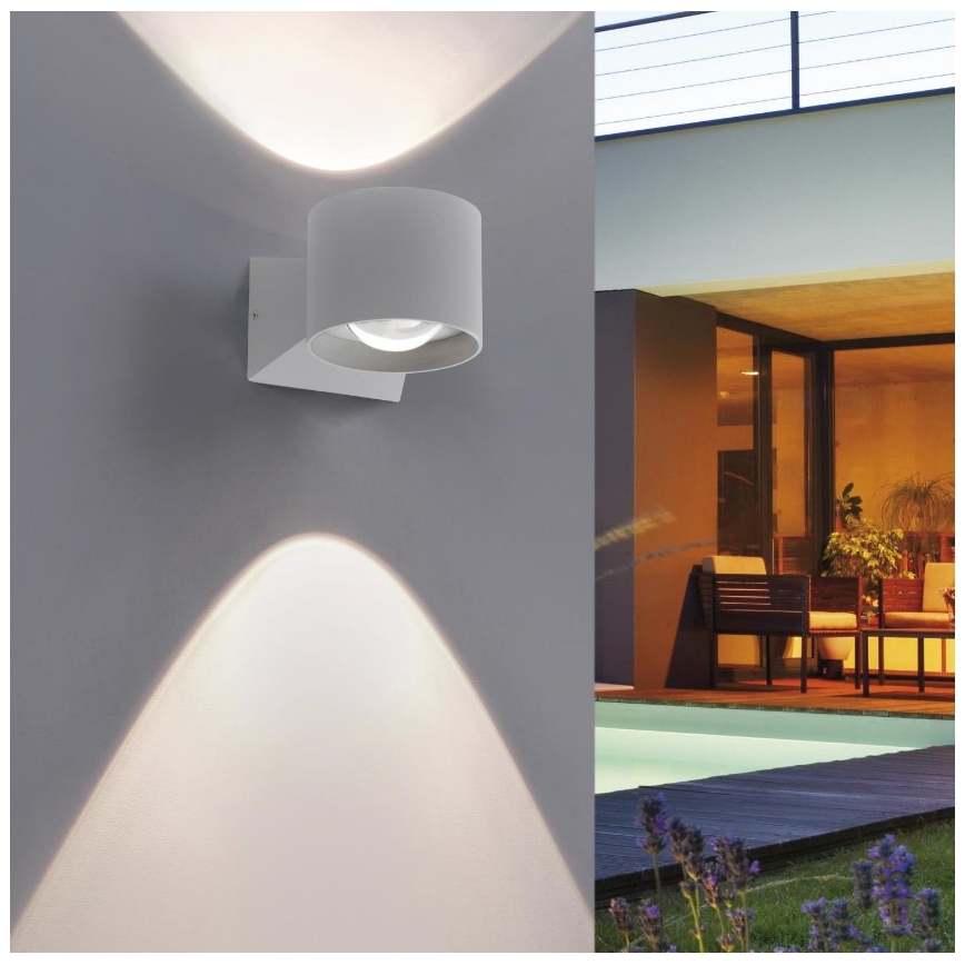 Paul Neuhaus 9441-21 - LED Āra sienas gaismeklis TIMO 2xLED/2W/230V IP54