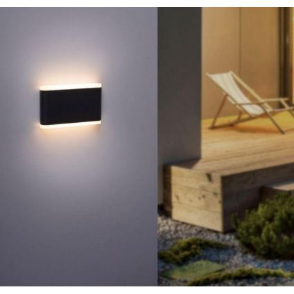 Paul Neuhaus 9483-13 - LED Āra sienas lampa ELSA 2xLED/5,4W/230V IP65