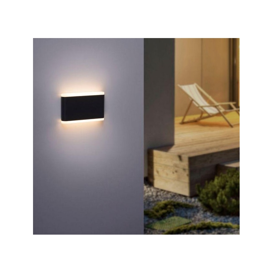 Paul Neuhaus 9483-13 - LED Āra sienas lampa ELSA 2xLED/5,4W/230V IP65