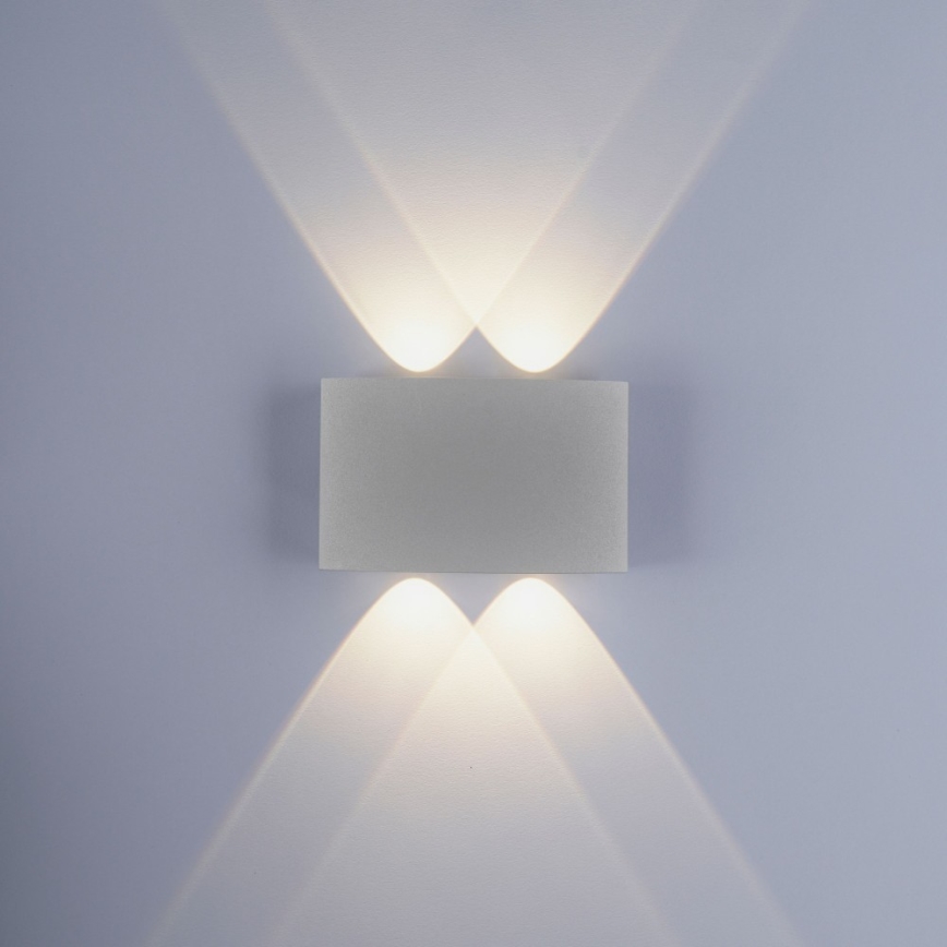 Paul Neuhaus 9487-21 - LED Āra sienas gaismeklis CARLO 4xLED/0,8W/230V IP54