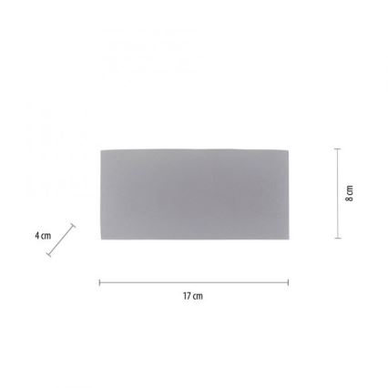 Paul Neuhaus 9488-21 - LED Āra sienas gaismeklis CARLO 6xLED/0,8W/230V IP54