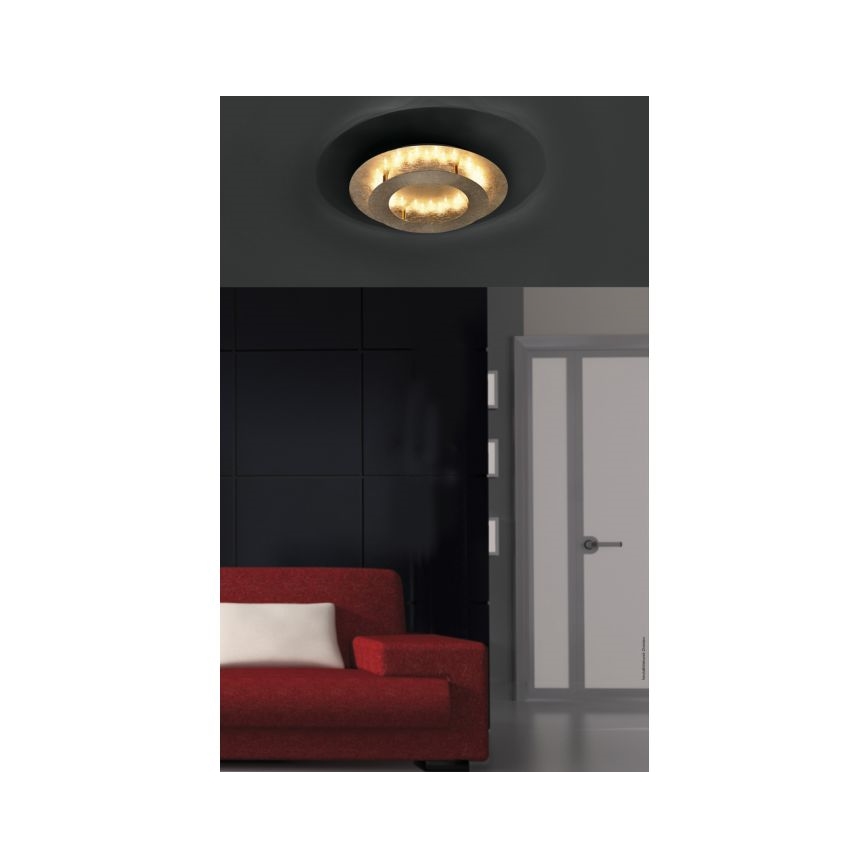 Paul Neuhaus 9620-12 - LED Griestu gaismeklis NEVIS LED/18W/230V zelta