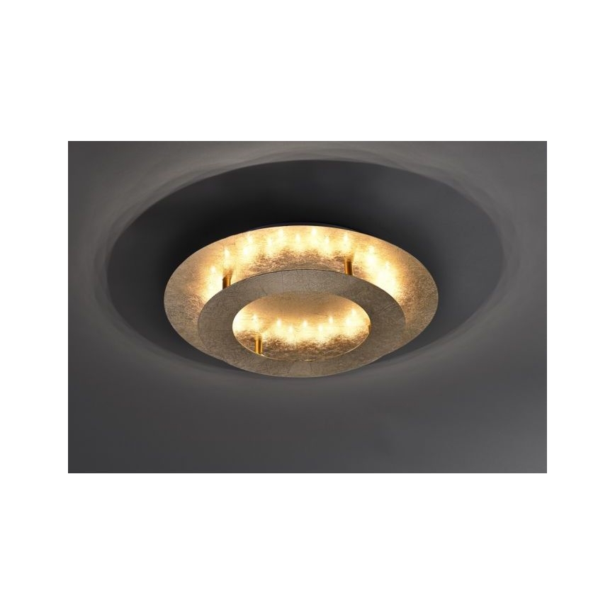 Paul Neuhaus 9620-12 - LED Griestu gaismeklis NEVIS LED/18W/230V zelta