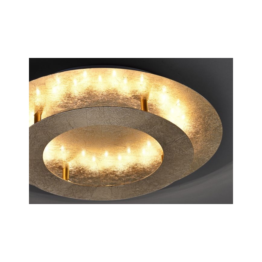 Paul Neuhaus 9620-12 - LED Griestu gaismeklis NEVIS LED/18W/230V zelta