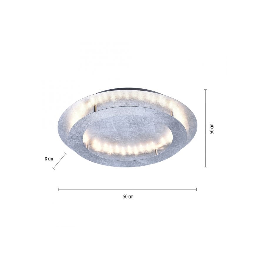 Paul Neuhaus 9621-21 - LED Griestu gaismeklis NEVIS LED/24W/230V