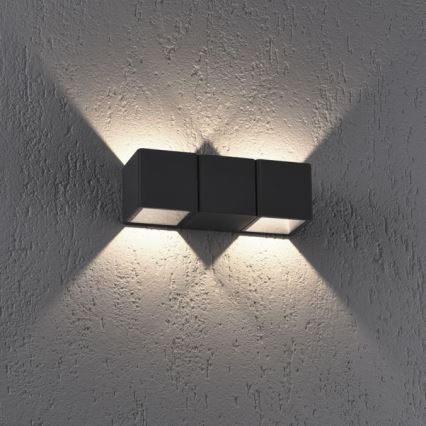 Paul Neuhaus 9658-13 - LED Āra sienas gaismeklis MARCEL 2xLED/4W/230V IP54