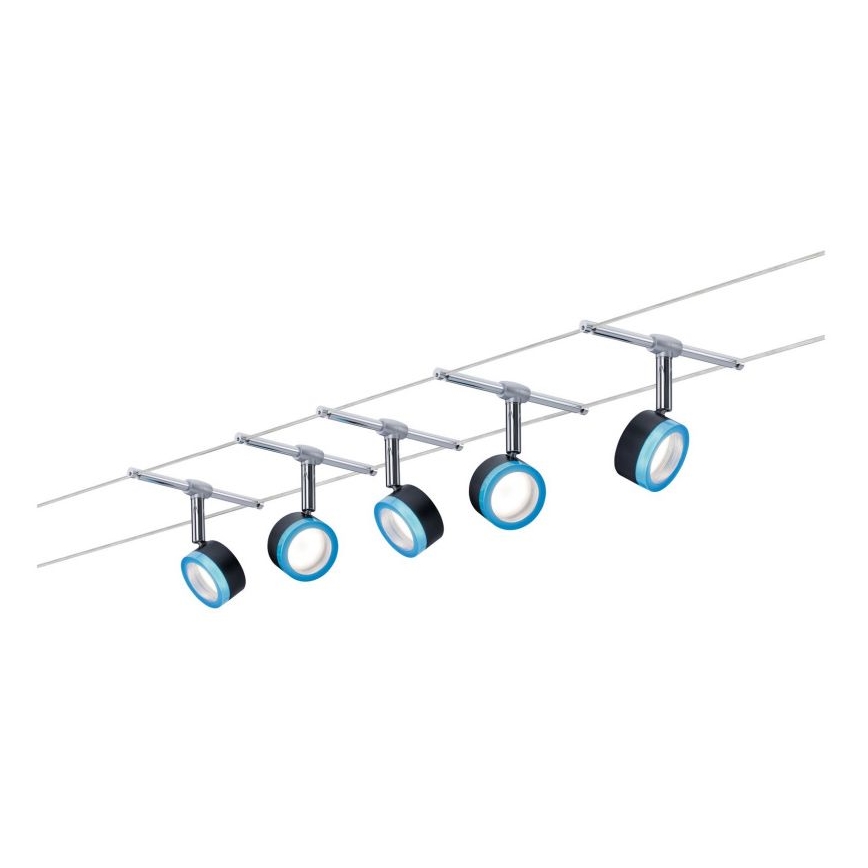 Paulmann 3982 - KOMPLEKTS 5xLED/4W Starmetis auklu sistēmai TIP 230V