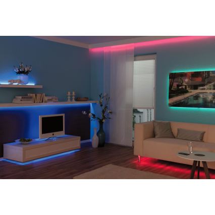 Paulmann 3988 - LED RGBW/13W Aptumšojama lente TIP 5 m 230V + tālvadība