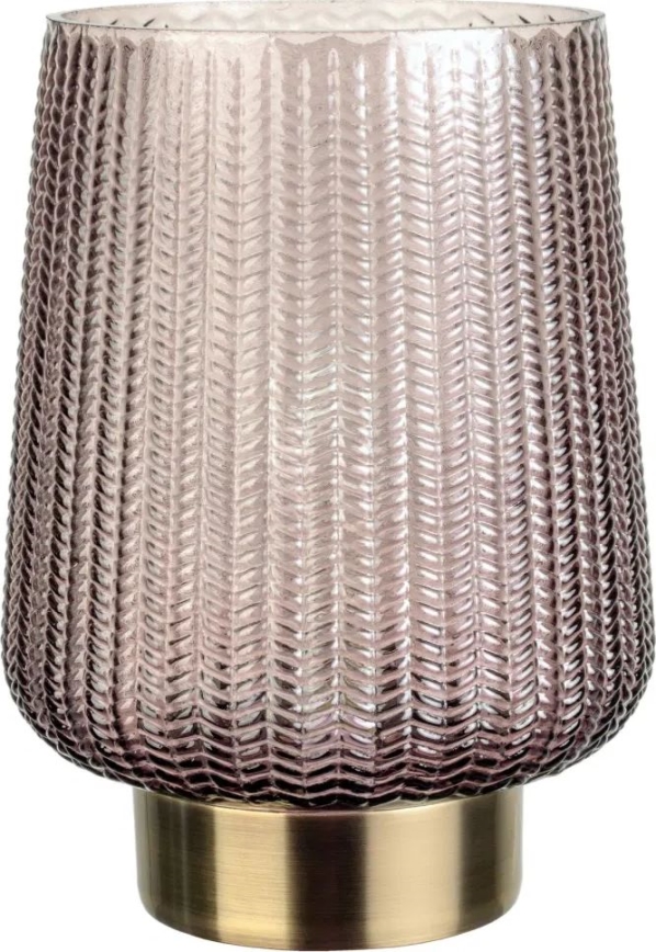 Paulmann 48137 - LED-1xE27/0,8W Galda lampa GLAMOUR 3xAA/4,5V rozā