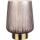 Paulmann 48137 - LED-1xE27/0,8W Galda lampa GLAMOUR 3xAA/4,5V rozā