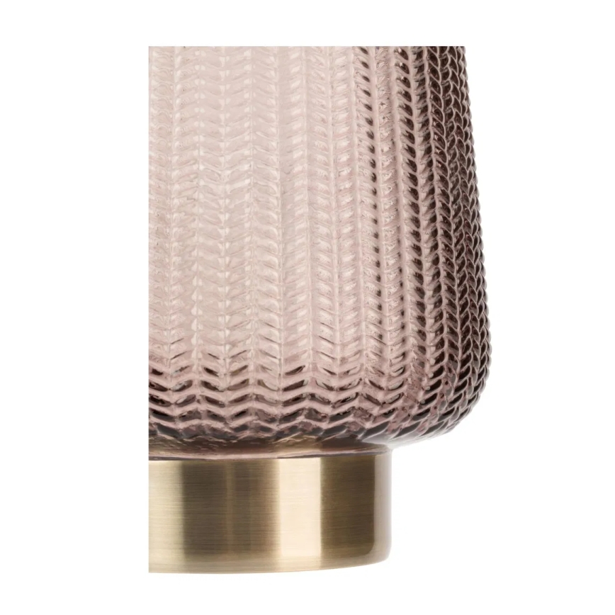 Paulmann 48137 - LED-1xE27/0,8W Galda lampa GLAMOUR 3xAA/4,5V rozā