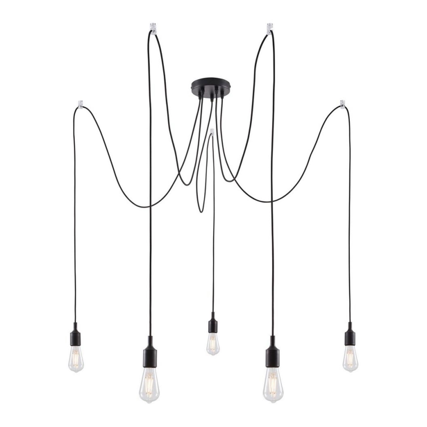 Paulmann 50389 - Lustra ar auklu NEORDIC 5xE27/20W/230V zirneklis