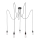 Paulmann 50389 - Lustra ar auklu NEORDIC 5xE27/20W/230V zirneklis