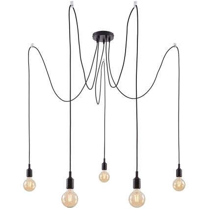Paulmann 50389 - Lustra ar auklu NEORDIC 5xE27/20W/230V zirneklis